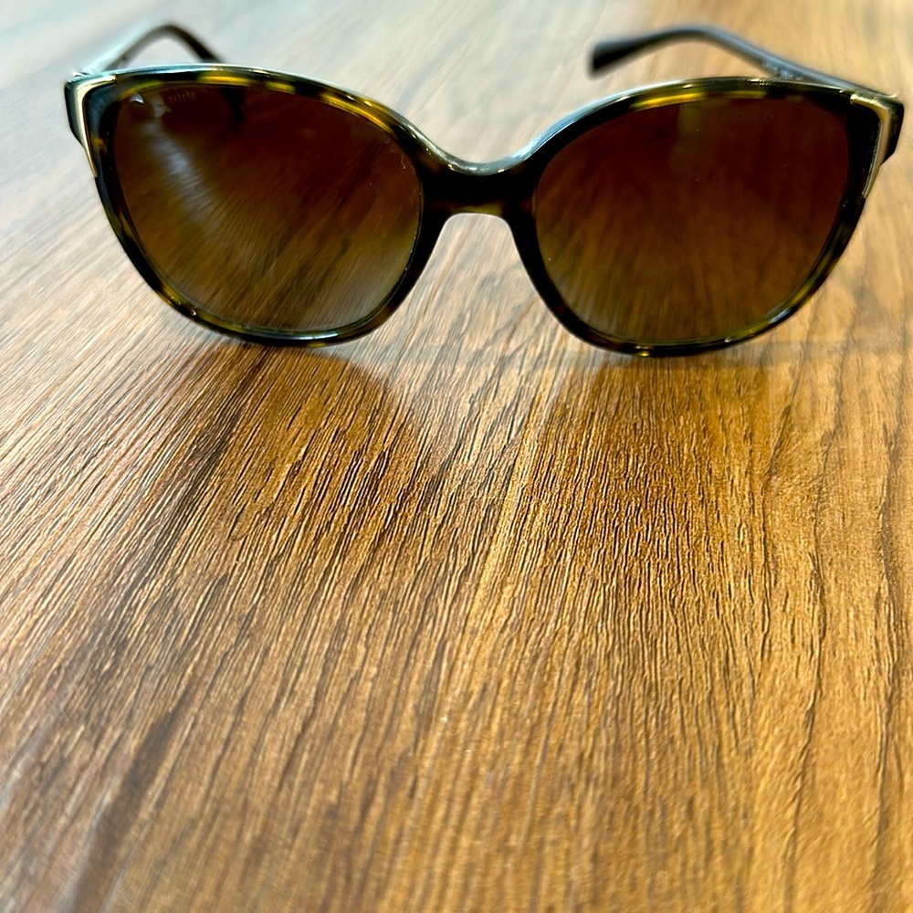 Prada polarized tortoise shell sunglasses